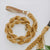 Macrame Leash Mustard